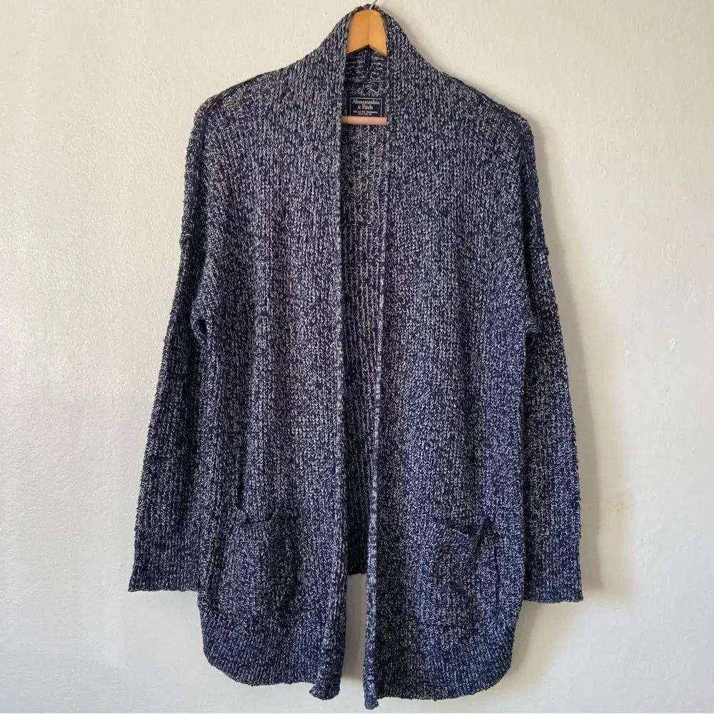 Abercrombie & Fitch Slub Yarn Cardigan